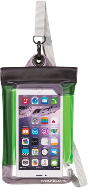 Picture of Travelon Waterproof Smart Phone/Camera Pouch Green