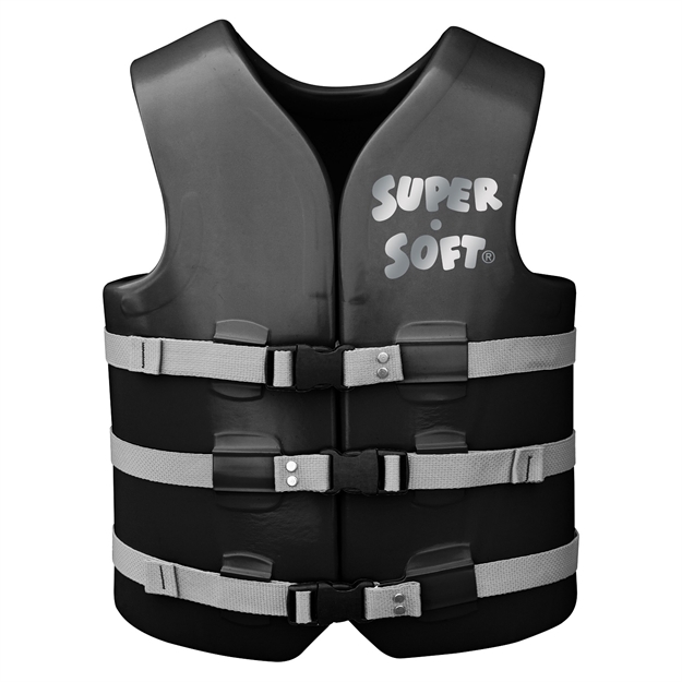 Picture of Trc Recreation Adult Super Soft Uscg Vest Medium - Black