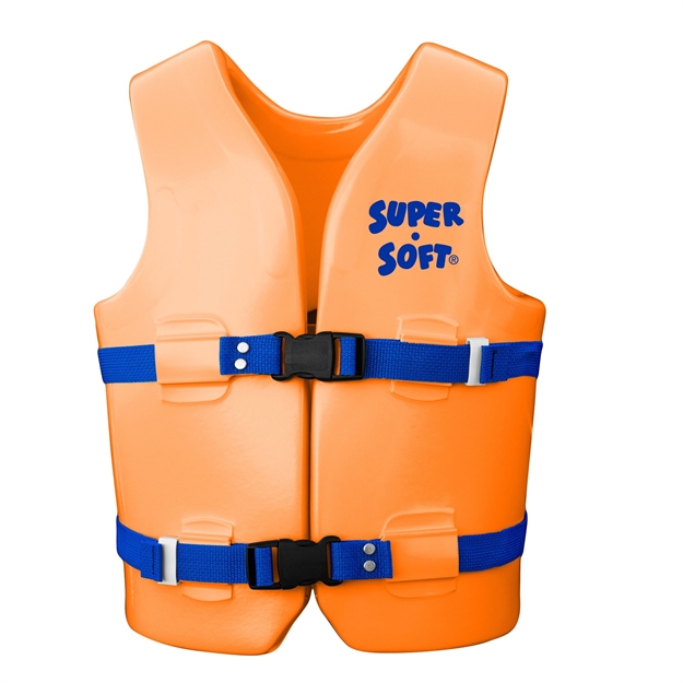 Picture of Trc Recreation Kids Super Soft Uscg Vest M - Orange Breeze