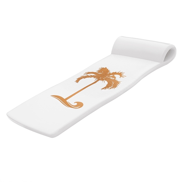 Picture of Trc Recreation Sunsation Pool Float - White W/Bronze Palm
