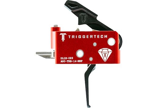 Picture of  Triggertech Arotrb14nnf Diamond  Two-Stage Flat Trigger With 1.50-4 Lbs Draw Weight For Ar-15 Right