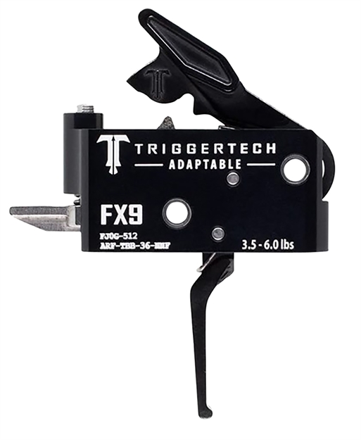 Picture of  Triggertech Arftbb36nnf Adaptable  Two-Stage Flat Trigger With 3.50-6 Lbs Draw Weight & Black Pvd Finish For FN Fx9