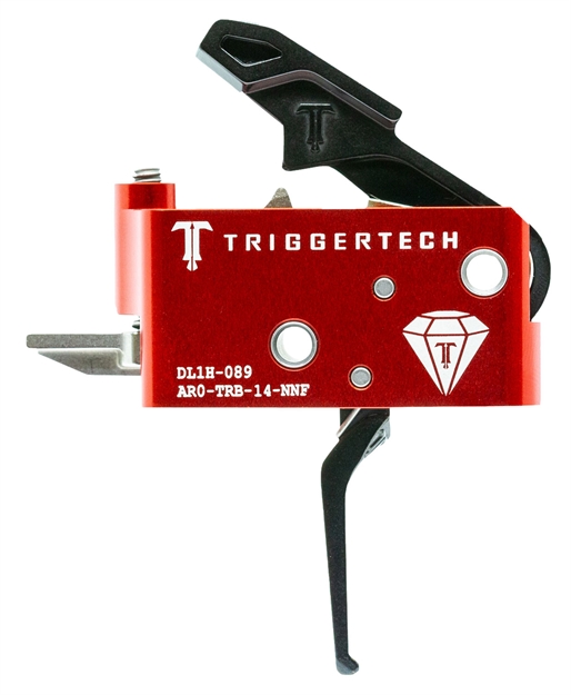 Picture of  Triggertech Arotrb14nnf Diamond  Two-Stage Flat Trigger With 1.50-4 Lbs Draw Weight For Ar-15 Right 885768000864