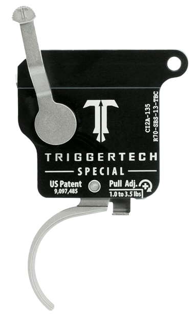 Picture of Triggertech R70sbs13tbc Special  Single-Stage Traditional Curved Trigger With 1-3.50 Lbs Draw Weight For Remington 700 Right R70-SBS-13-TBC
