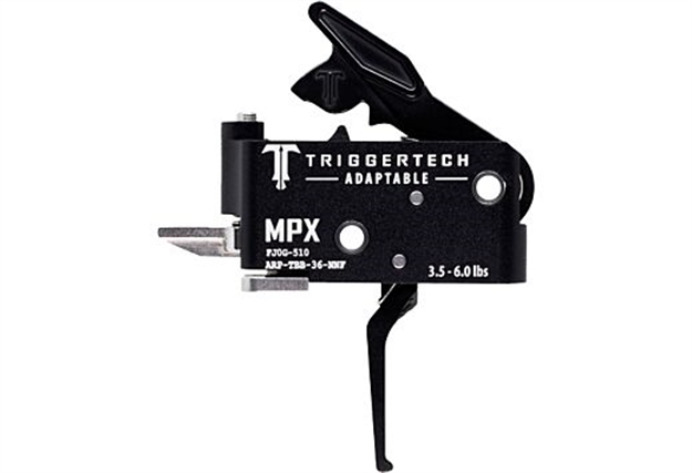 Picture of  Triggertech Arptbb36nnf Adaptable  Two-Stage Flat Trigger With 3.50-6 Lbs Draw Weight & Black Pvd Finish For Sig Mpx