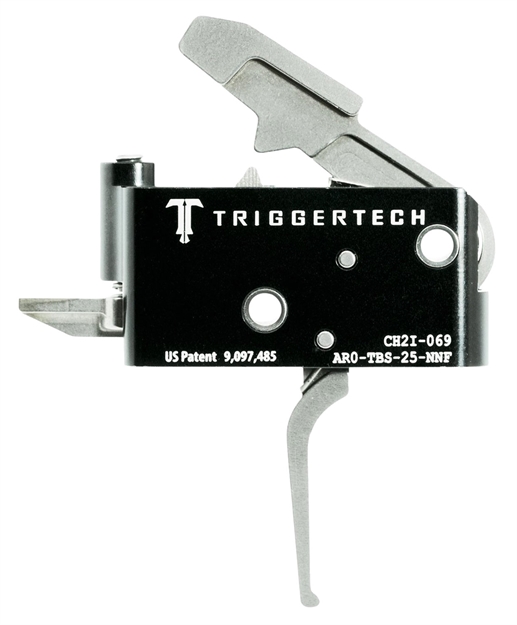 Picture of Triggertech Arotbs25nnf Adaptable Primary Two-Stage Flat Trigger With 2.50-5 Lbs Draw Weight For Ar-15 Right AR0-TBS-25-NNF