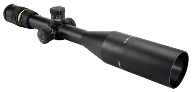 Picture of Trijicon 200039 Accupoint 5-20X 50Mm Obj 19.1-5.1 FT @ 100 Yds Fov 30Mm Tube Black Duplex Crosshair Amber Dot