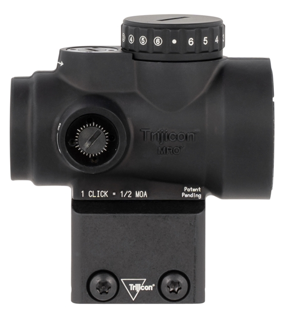 Picture of Trijicon 2200053 Mro HD Matte Black 1 X 25 MM 2 Moa Red Dot/68 Moa Circle Multi Reticle Lower 1/3 Cowitness Mount MROC2200053