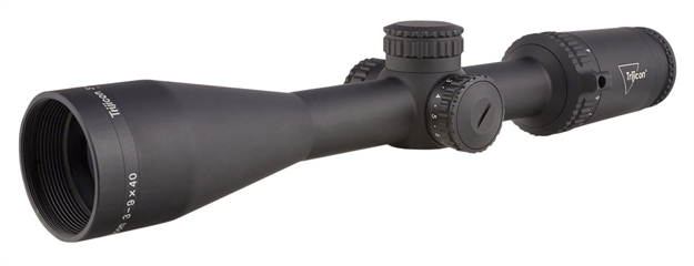 Picture of Trijicon Credo 3-9X40 Snd Focal Plane (Sfp) Riflescope W/Grn Moa Precision Huntr, 1 In. Tube, Matte Blk, Low Capped Adjusters CR940-C-2900040 719307403147