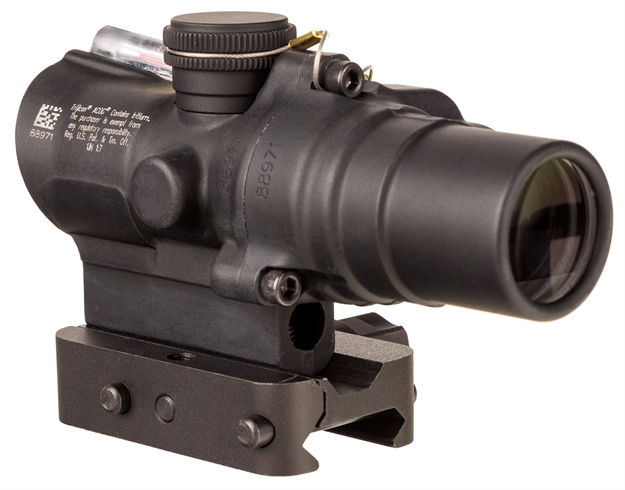 Picture of Trijicon 400330 Acog Ta44 Matte Black Anodized 1.5X16mm Illuminated Red Circle W/Dot Reticle TA44-C-400330