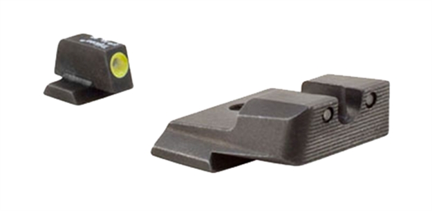 Picture of Trijicon 600558 HD Night Sights  Green/Tritium Yellow Outline Front Sight-Green Tritium Black Outline Rear Sight Smith & Wesson M&P/M&P M2.0 SA137Y 719307209718
