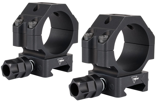 Picture of  Trijicon Ac22064 Scope Rings With Q-Loc Technology  Matte Black  30Mm Low 719307618923