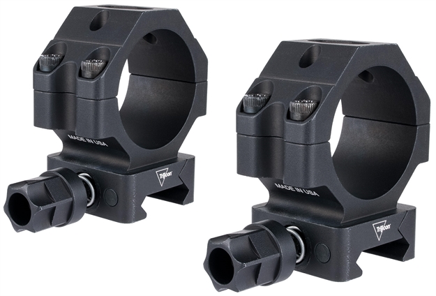 Picture of  Trijicon Ac22073 Scope Rings With Q-Loc Technology  Matte Black 35Mm Medium