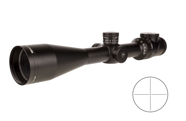 Picture of Trijicon Accupoint 5-20X50 Riflescope Standard Duplex W/ Green Dot, 30Mm Tube, Satin Black, Exposed Adjusters TR33-C-200155