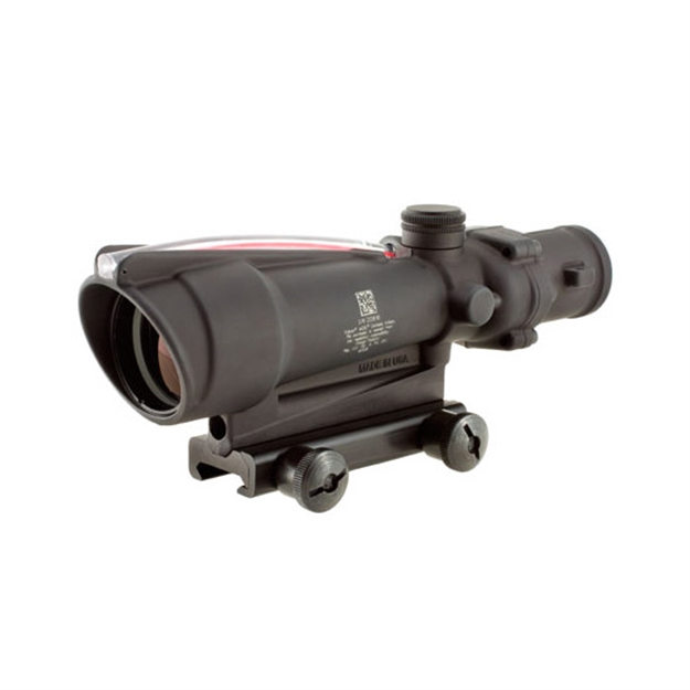 Picture of Trijicon 100153 Acog  Black Hardcoat Anodized 3.5X35mm Illuminated Red Horseshoe .223/5.56 Bdc Reticle TA11H 719307302938