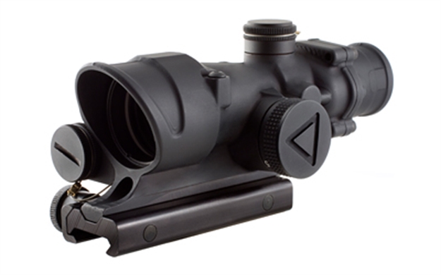 Picture of Trijicon 100190 Acog  Black Hardcoat Anodized 4X 32Mm Led Illuminated Red Crosshair .223/5.56 Bdc Reticle TA02 719307304833