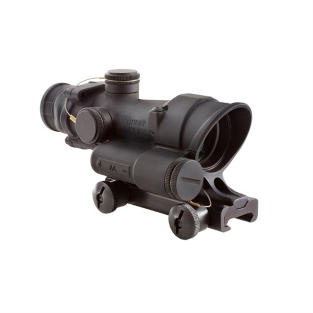Picture of Trijicon 100190 Acog  Black Hardcoat Anodized 4X 32Mm Led Illuminated Red Crosshair .223/5.56 Bdc Reticle TA02 719307304833
