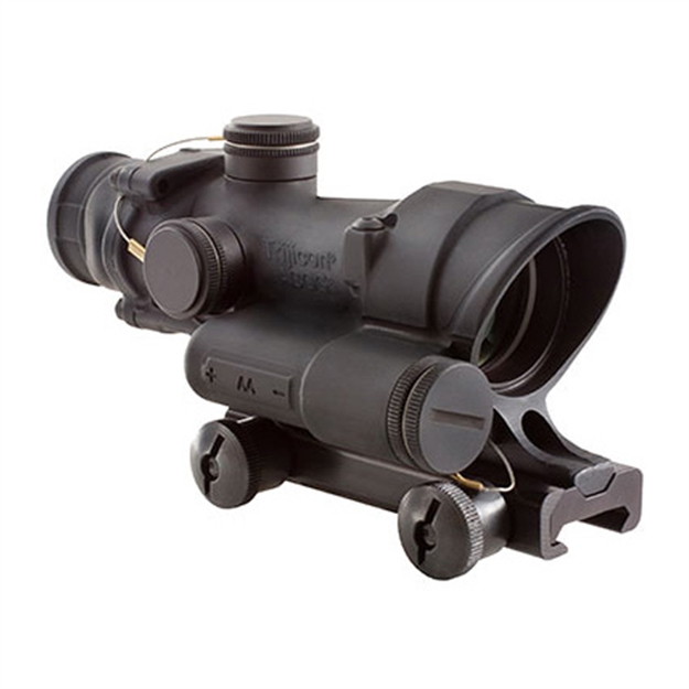 Picture of Trijicon 100390 Acog  Matte Black 4X32mm Led Illuminated Green Crosshair .223/5.56 Bdc Reticle TA02C100390