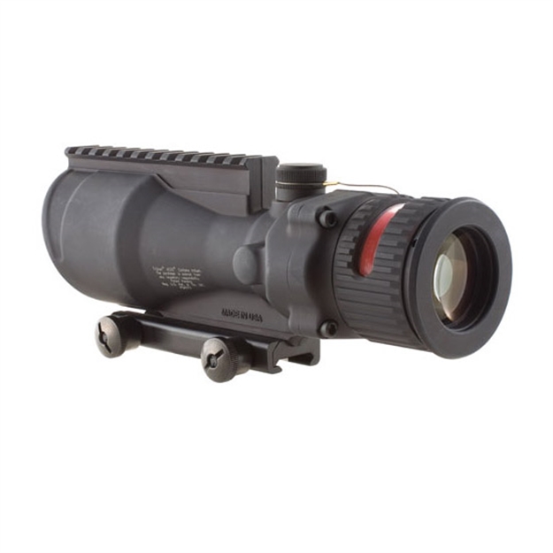 Picture of Trijicon 100002 Acog  Black Hardcoat Anodized 6X 48Mm Illuminated Red Chevron .308/7.62 Reticle TA648-308 719307302266