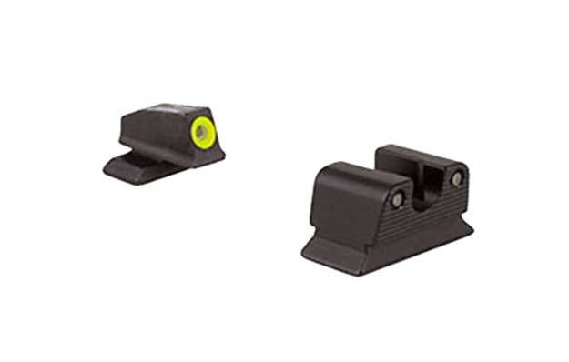 Picture of Trijicon Be110y HD NS Beretta Px4 F/R Green Tritium Yellow Front Outline
