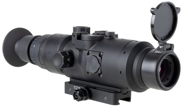 Picture of  Trijicon EO Hunter243 Ir-Hunter 24-3 Thermal Matte Black 1.2-9.6X 24Mm Multi Reticle 1X-8X Zoom, 640X480, 12 Microns, 60Hz Resolution 719307620483