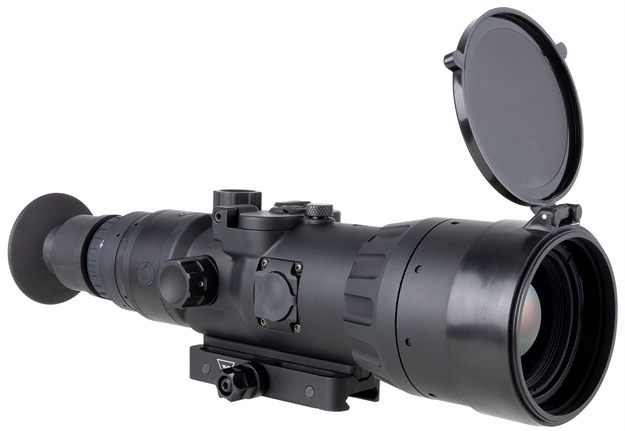 Picture of  Trijicon EO Hunter603 Ir-Hunter 60-3 Thermal Matte Black 3-24X 60Mm Multi Reticle 1X-8X Zoom 640X480, 12 Microns, 60Hz Resolution