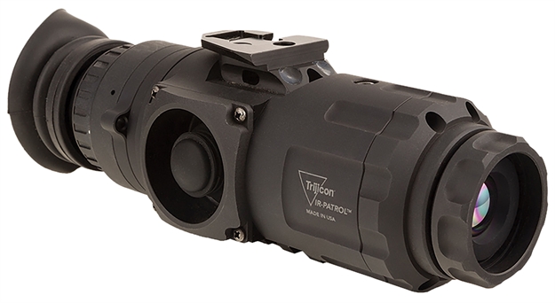Picture of  Trijicon EO Irmo250 Ir-Patrol Irmo-250 Thermal Hand Held/Mountable Scope Matte Black 1X19mm 640X480, 12 Microns, 60Hz Resolution Zoom 8X