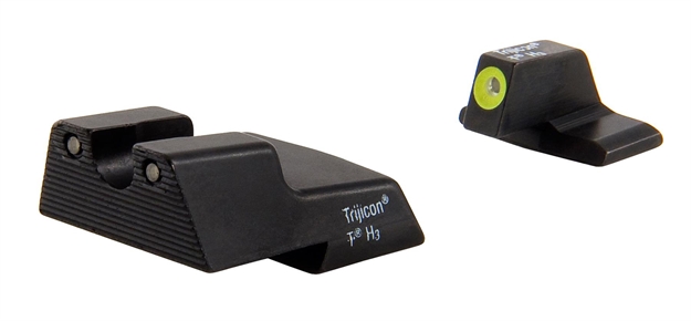 Picture of Trijicon Hk111y Tritium H&K HK Green Front/Rear Yellow Front Outline