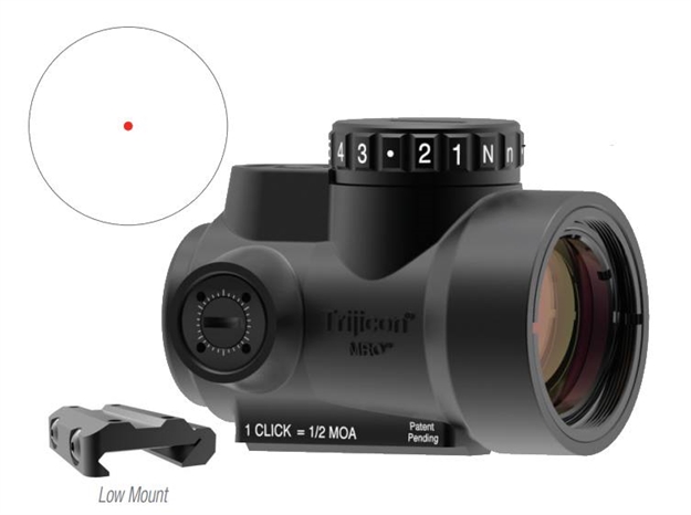 Picture of Trijicon Reflex Sight, 1X25 Mro 2.0 Moa Adjustable Red Dot Mount Ac32067 2200004 719307630178