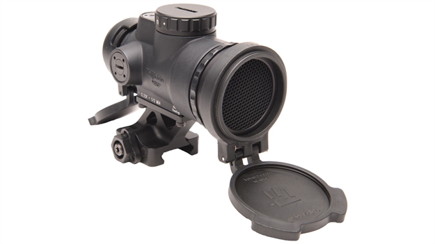 Picture of Trijicon 2200018 Mro Patrol Matte Black 1 X 25 MM 2 Moa Red Dot 1/3 Cowitness Quick  Release Mount MROC2200018
