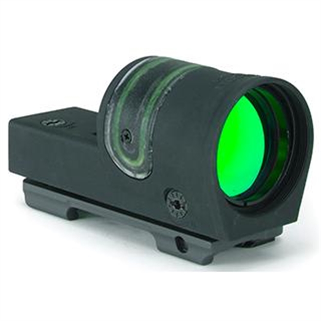 Picture of Trijicon Reflex Sight, Self-Illumination Batt, 1X, Unlimited, Throw Lever Flattop/Weaver Mount, 4.5 Moa Retical