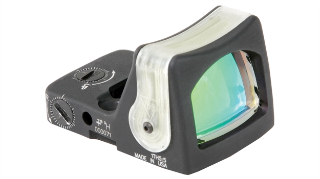 Picture of Trijicon Rmr Dual-Illuminated Reflex Sight, Fiber Optics/Tritium  9.0 Moa Amber Dot RM05 719307605596