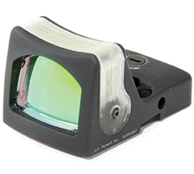 Picture of Trijicon Rmr Dual-Illuminated Reflex Sight, Fiber Optics/Tritium - 12.9 Moa Amber Triangle RM08A 719307606449