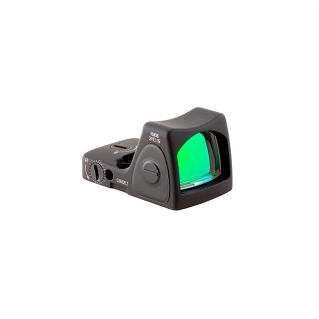 Picture of Trijicon Rmr Type 2 Adjustable Led Reflex Red Dot Sight, 1X, 3.25 Moa, Black 700672 719307614239