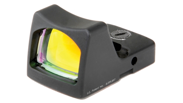 Picture of Trijicon 700607 Rmr Type 2 Matte Black 22X16mm 6.5 Moa Illuminated Red Dot Led Reticle RM02C700607