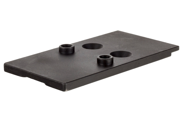 Picture of  Trijicon Ac32099 Adapter Plate  Matte Black Steel, Glock Mos, Rmrcc Footprint Mount 719307616332