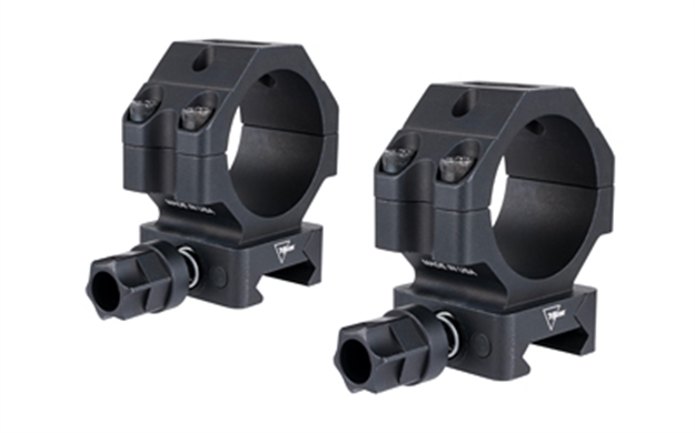 Picture of  Trijicon Ac22065 Scope Rings With Q-Loc Technology  Matte Black Aluminum 30Mm Tube Medium 719307618930
