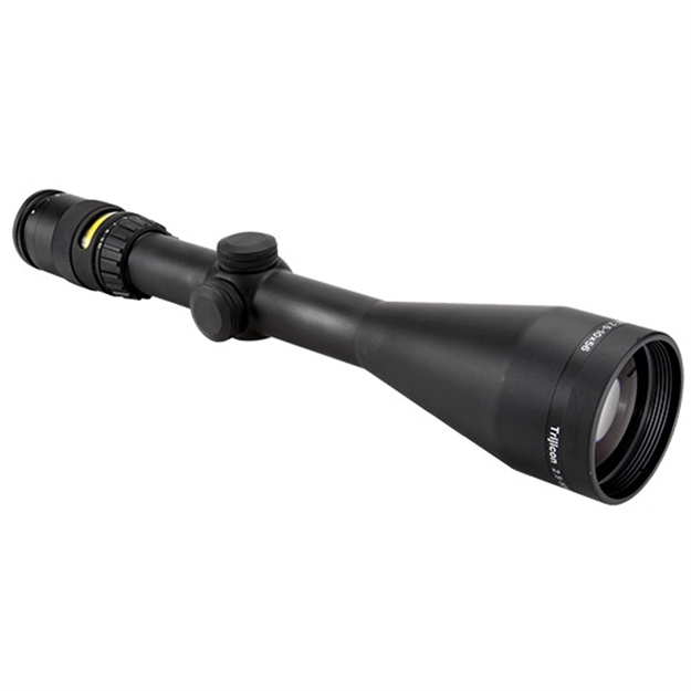 Picture of Trijicon 200027 Accupoint  Black Hardcoat Anodized 2.5-10X56mm 30Mm Tube Illuminated Mil-Dot Crosshair W/Amber Dot Reticle TR22-2 719307400276