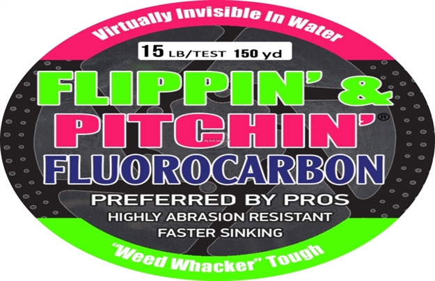 Picture of Trik Fish Flippin & Pitchin Fluorocarbon Line 15 LB Test, 150 YD Spool, Clear