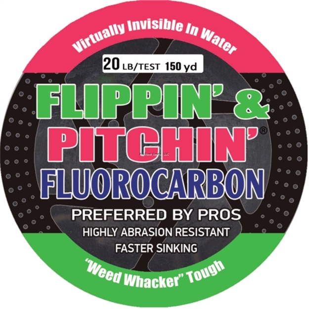 Picture of Trik Fish Flippin & Pitchin Fluorocarbon Line 20 LB Test, 150 YD Spool,Clear