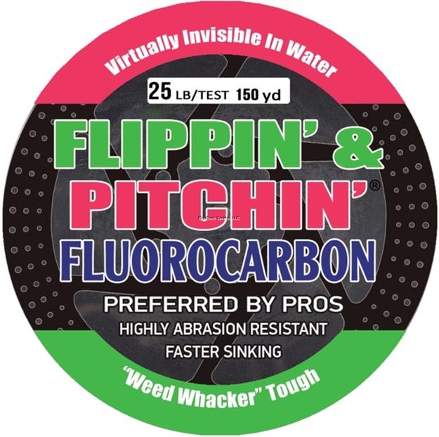 Picture of Trik Fish Flippin & Pitchin Fluorocarbon Line 25 LB Test, 150 YD Spool,Clear