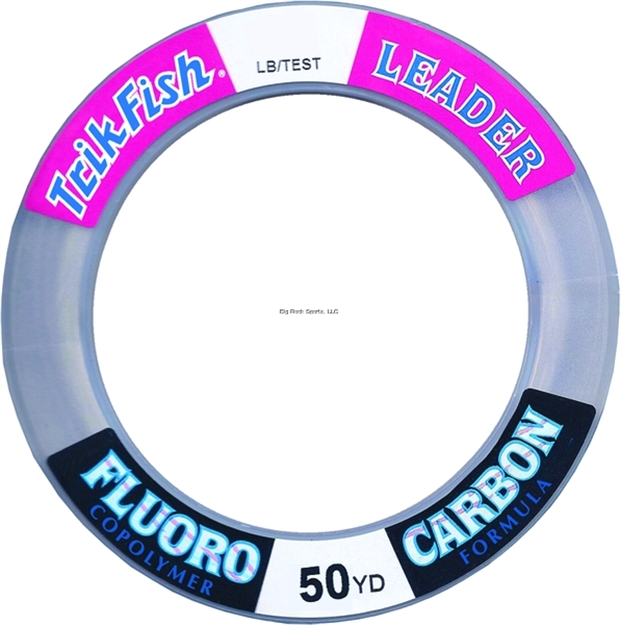 Picture of Trik Fish Fluorocarbon Leader Wrist Spool 100Lb 50Yds Clear