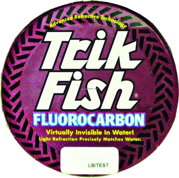 Picture of Trik Fish Fluorocarbon Line 1 LB Spool 50Lb 500Yds Clear