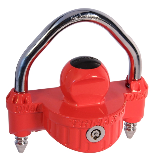 Picture of Trimax Die-Cast Narrow Body Coupler Lock 0.5 IN Shackle