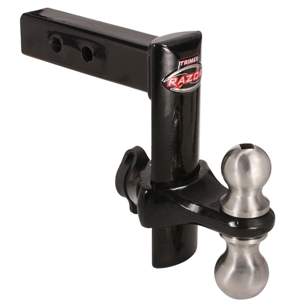 Picture of Trimax Trz8pb Razor 8In Deluxe Powder Coat Adjust Hitch-Blk