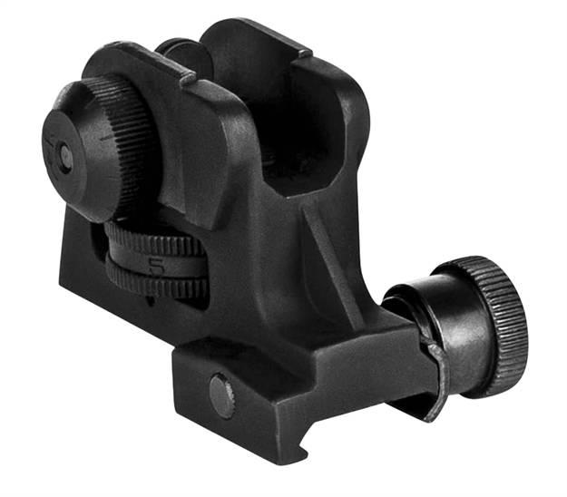 Picture of Trinity Force Fs66 AR Match Rear Sight Ar-15 Black Hard Coat Anodized Aluminum/Steel