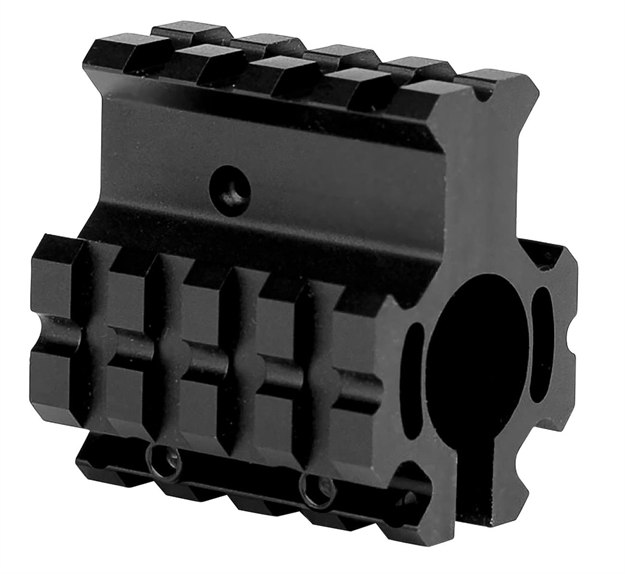 Picture of Trinity Force Corp Mn012h Quad Rail Gas Block Steel/Aluminum