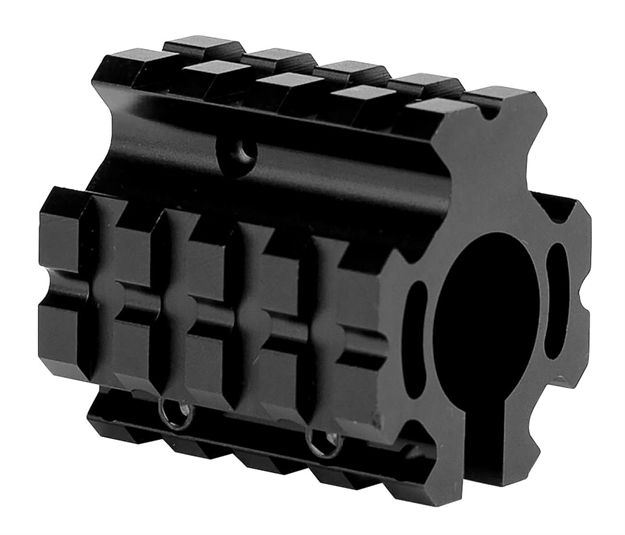 Picture of Trinity Force Corp Mn012l Quad Rail Gas Block Low Profile Steel/Aluminum