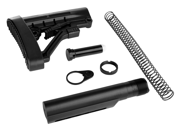 Picture of Trinity Force Wt05b Omega Stock Kit Ar-15 Aluminum/Steel/Rubber Black