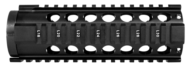 Picture of Trinity Force Corp Ygm414bx07 7" Rail Mil-Std 1913 6061-T6 Aluminum Black Hard C